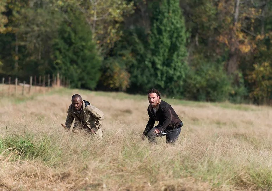 True Detective Season 3? Szenenfoto aus der %26bdquo;The Walking Dead%26ldquo;-Episode %26bdquo;East%26ldquo; &copy; AMC