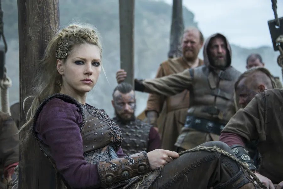 Katheryn Winnick als Lagertha in %26bdquo;Portage%26ldquo; &copy; History