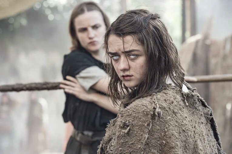 Arya (Maisie Williams) in %26bdquo;The Red Woman%26ldquo; &copy; HBO