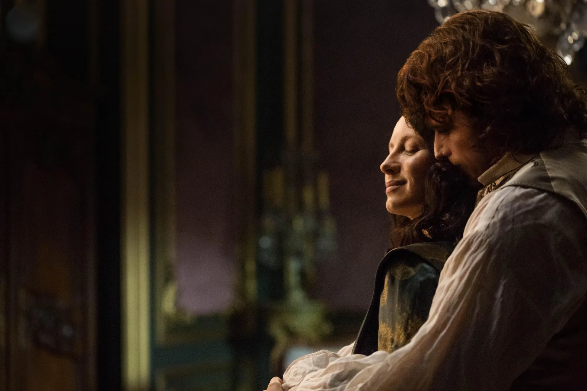 Caitriona Balfe und Sam Heughan in %26bdquo;Outlander%26ldquo; &copy; Starz