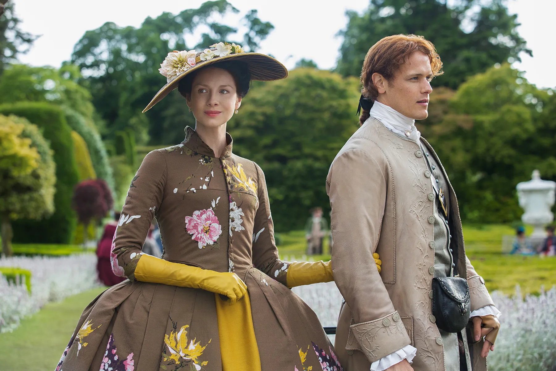 Claire und Jaime in %26bdquo;Outlander%26ldquo; &copy; Starz