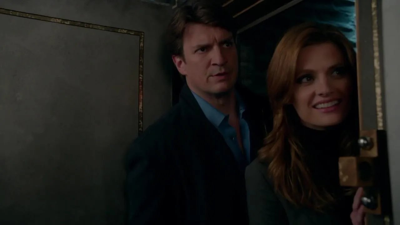 Stana Katic und Nathan Fillion in %26bdquo;Castle%26ldquo; &copy; ABC