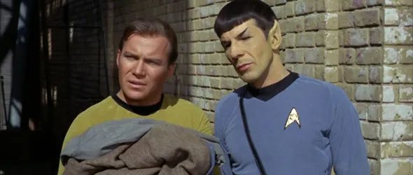 Offizielles Szenenbild aus der %26bdquo;Star Trek%26ldquo;-Episode %26bdquo;The City on the Edge of Forever%26ldquo; &copy; Paramount