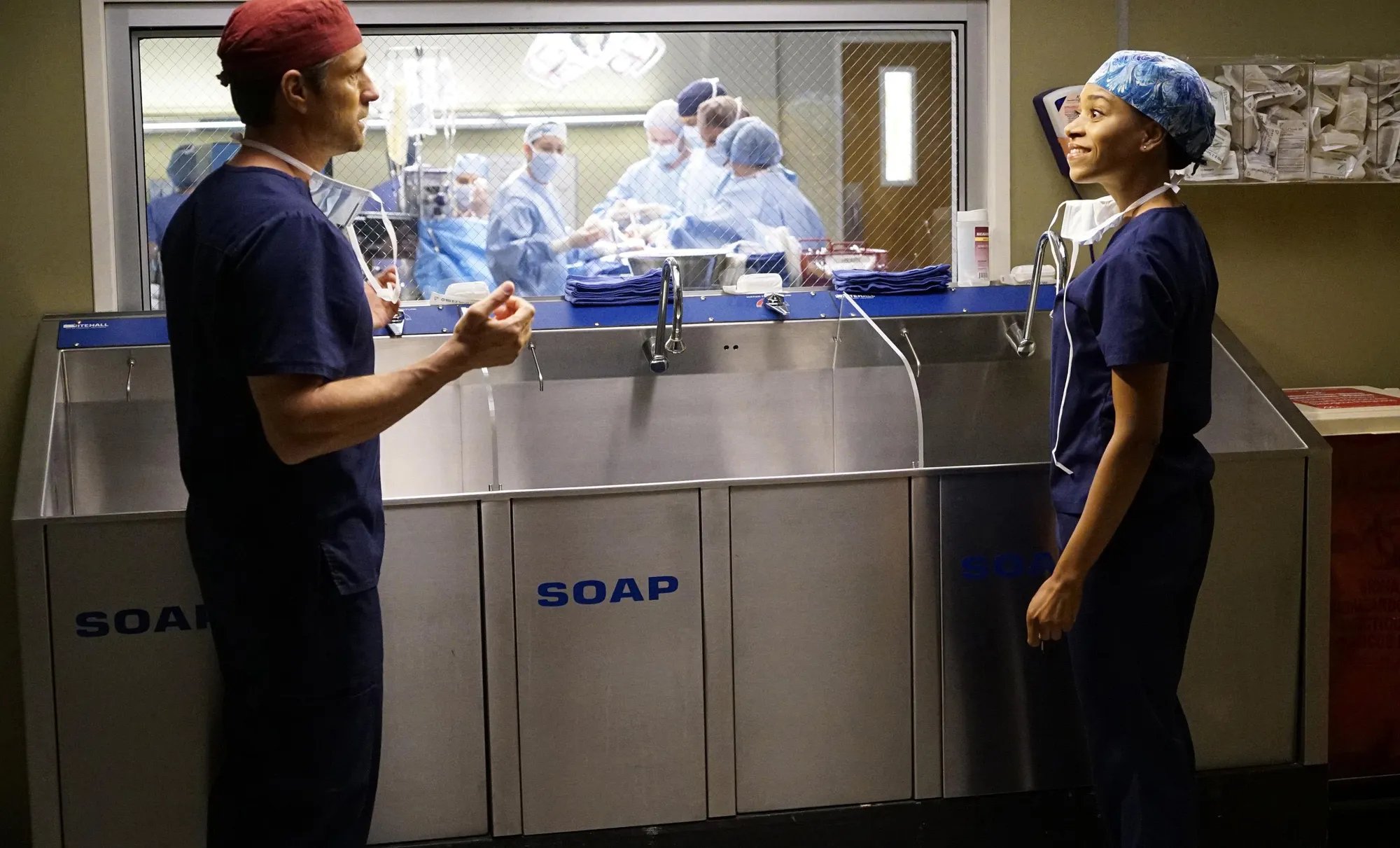 Nathan und Maggie in %26bdquo;Grey%26#039;s Anatomy%26ldquo; &copy; ABC/Kelsey McNeal