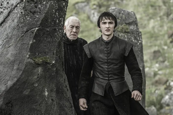 Bran (Isaac Hempstead Wright) und der Three-Eyed Raven (Max von Sydow) in %26bdquo;The Door%26ldquo; &copy; HBO