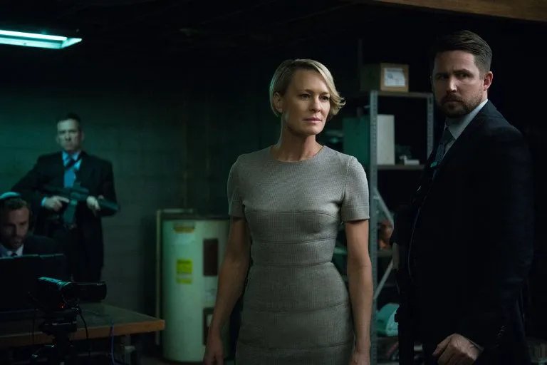 Ist Claire (Robin Wright) vielleicht sogar der ruchlosere Teil des Powerduos? &copy; Netflix
