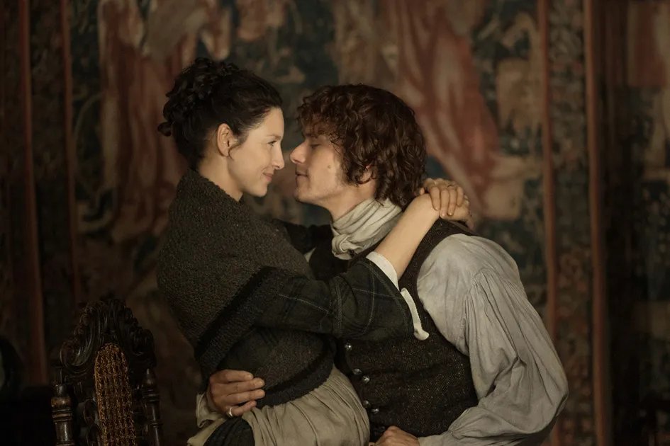 jaime udn Claire in %26bdquo;Outlander%26ldquo;