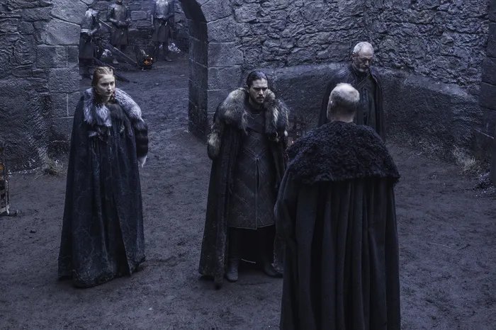 Team Stark auf der Suche nach Verbündeten in %26bdquo;The Broken Man%26ldquo; &copy; HBO