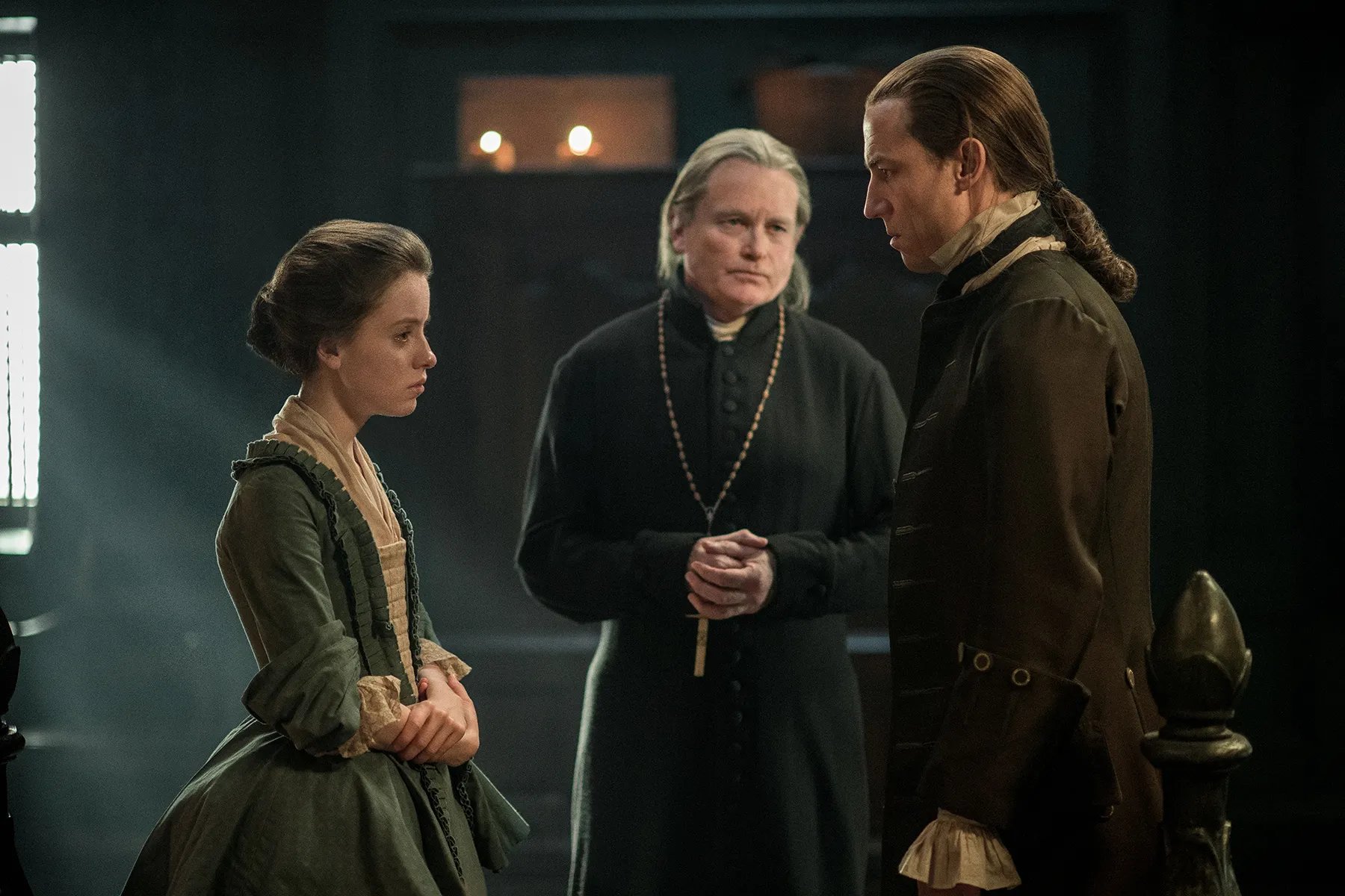 Rosie Day und Tobias Menzies in %26bdquo;Outlander%26ldquo; &copy; Starz