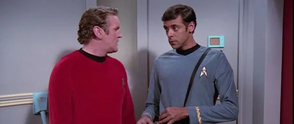 Chief O%26#039;Brien und Dr. Bashir in %26bdquo;Star Trek: Deep Space Nine%26ldquo; &copy; Paramount Pictures