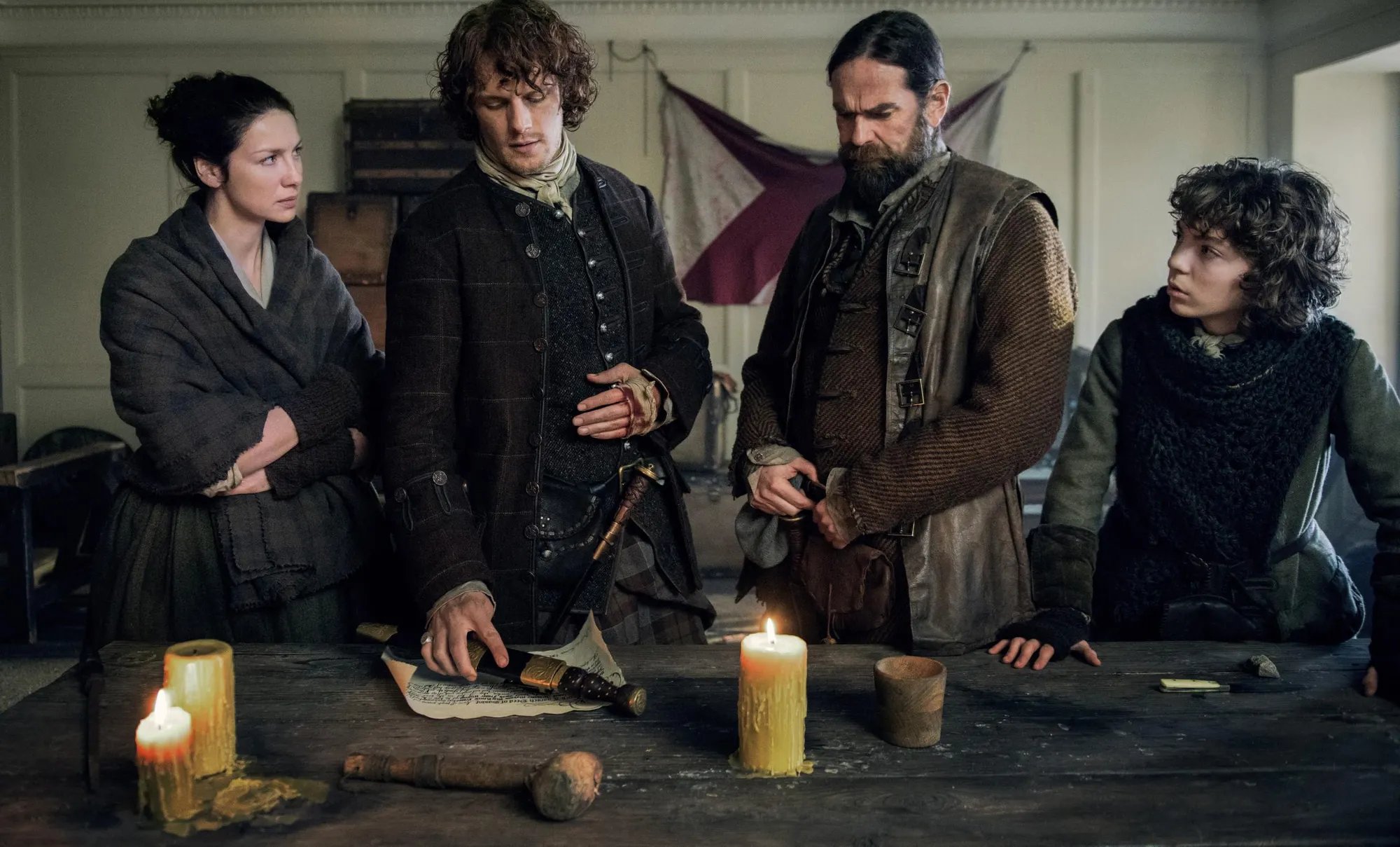 Gibt es noch eine Lösung in %26bdquo;Outlander%26ldquo;? &copy; Starz