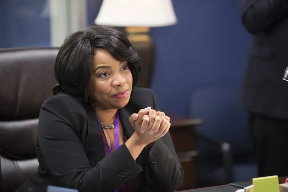 Kimberly Hebert Gregory in %26bdquo;Vice Principals%26ldquo; © HBO