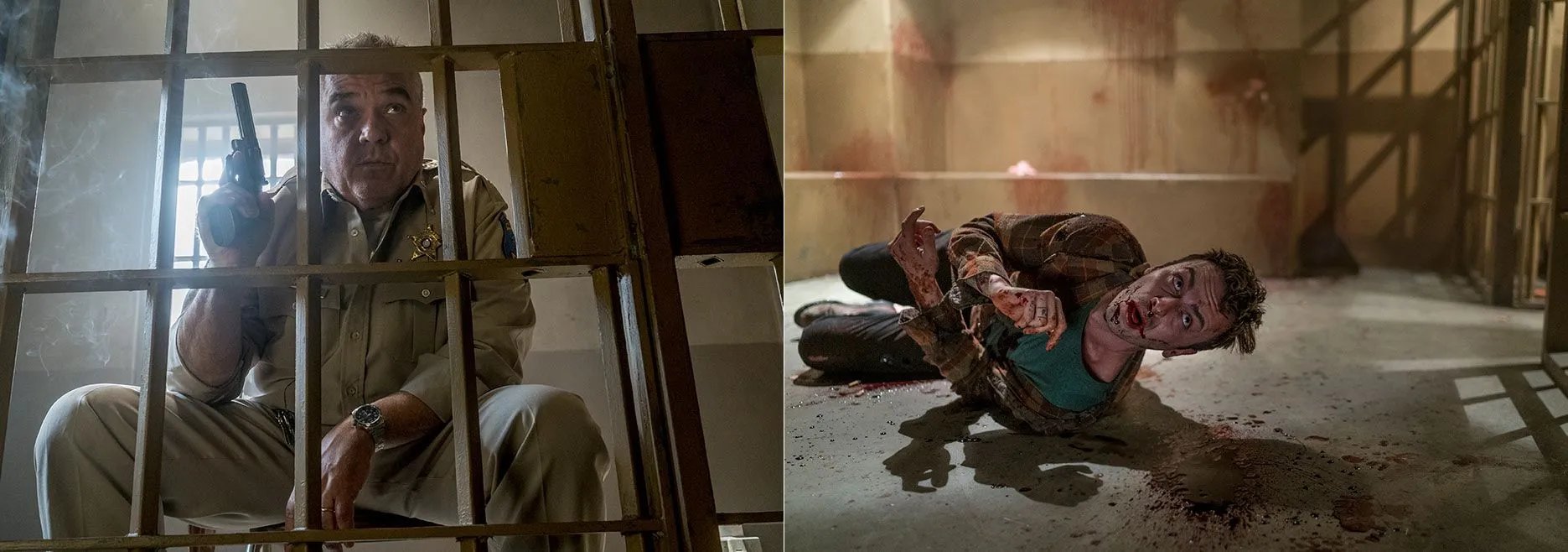 Vampir vs. Sheriff. Szenenbild aus der %26bdquo;Preacher%26ldquo;-Episode %26bdquo;Call and Response%26ldquo; &copy; AMC