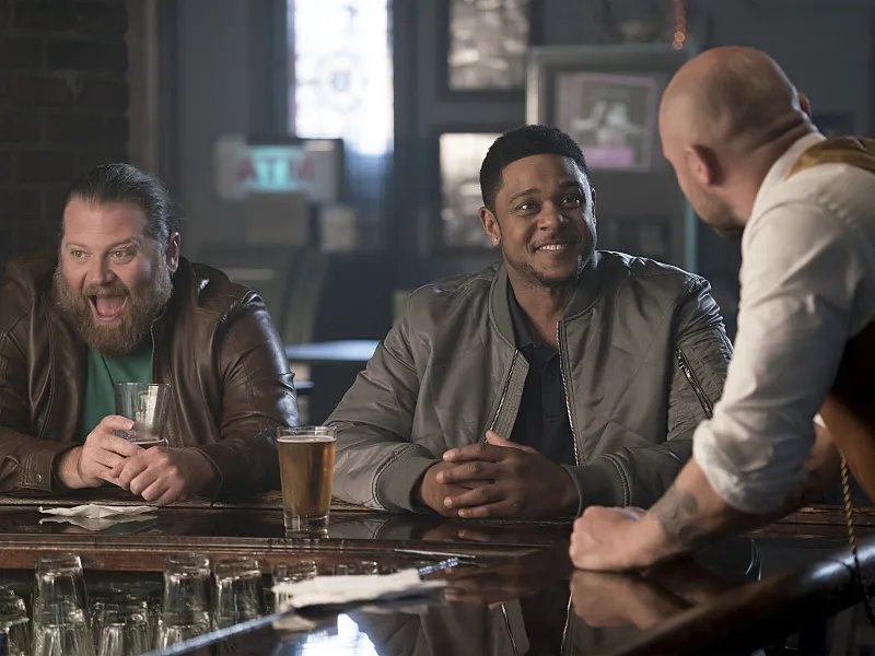 Daryll (Pooch Hall) darf endlich mal wieder nützlich sein. &copy; Showtime