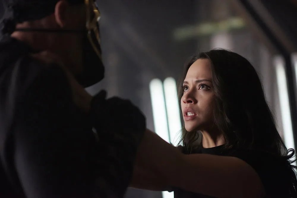 Melissa O%26#039;Neil in %26bdquo;Dark Matter%26ldquo; © Syfy