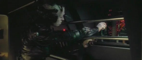 Jeri Ryan in %26bdquo;Star Trek: Voyager%26ldquo; &copy; Paramount