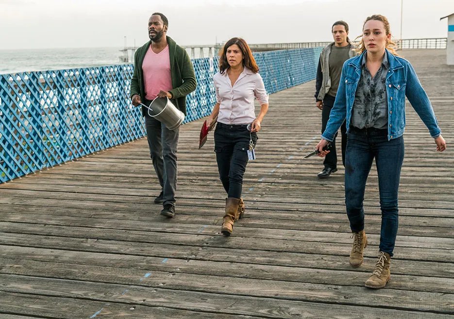 Der große Plan. Szenenfoto aus der %26bdquo;Fear the Walking Dead%26ldquo;-Folge %26bdquo;Pablo %26 Jessica%26ldquo; (2x11) © AMC