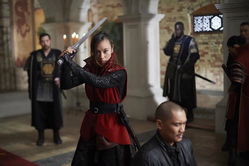 Ellen Wong und Alex Mallari Jr. in %26bdquo;Dark Matter%26ldquo; &copy; Syfy