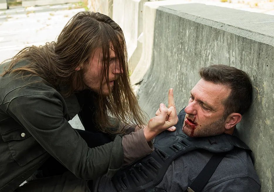 Szenenfoto aus der %26bdquo;The Walking Dead%26ldquo;-Folge %26bdquo;The Well%26ldquo; (7x02) &copy; AMC