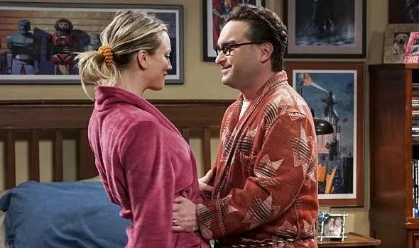 ... und auch Penny (Kaley Cuoco) und Leonard (Johnny Galecki) haben etwas zu klären. © CBS