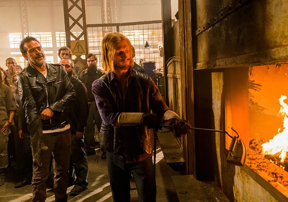 Szenenfoto aus der „The Walking Dead“-Folge „Sing Me a Song“ (7x07)