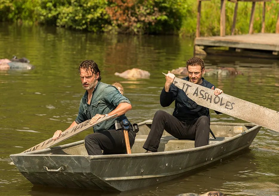Szenenfoto aus der „The Walking Dead“-Folge „Hearts Still Beating“ (7x08)
