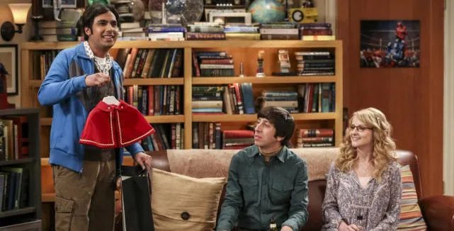 Raj (Kunal Nayyar) schmeißt das Geld seines Vaters zum Fenster raus.