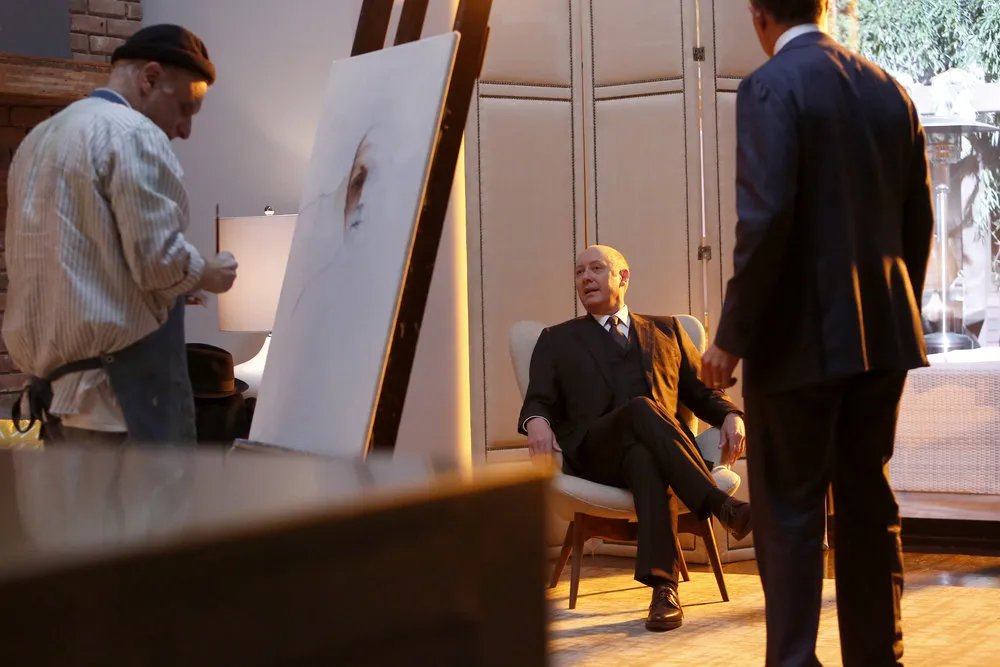 James Spader und Jon Freda in „The Blacklist“.