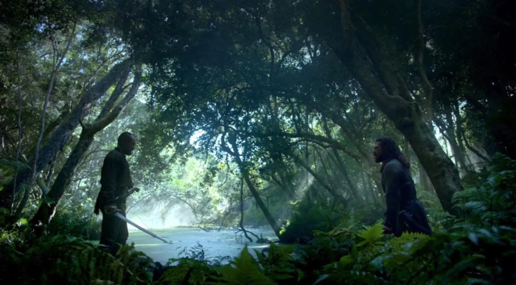 Silver und Flint in „Black Sails“