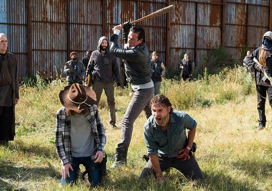 Szenenfoto aus der „The Walking Dead“-Folge „The First Day of the Rest of Your Life“ (7x16)
