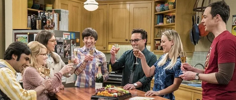 Die „TBBT“-Clique stößt an - auf ein neues Lebenskapitel!