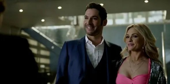 Lucifer mit seiner neuen Frau Candy