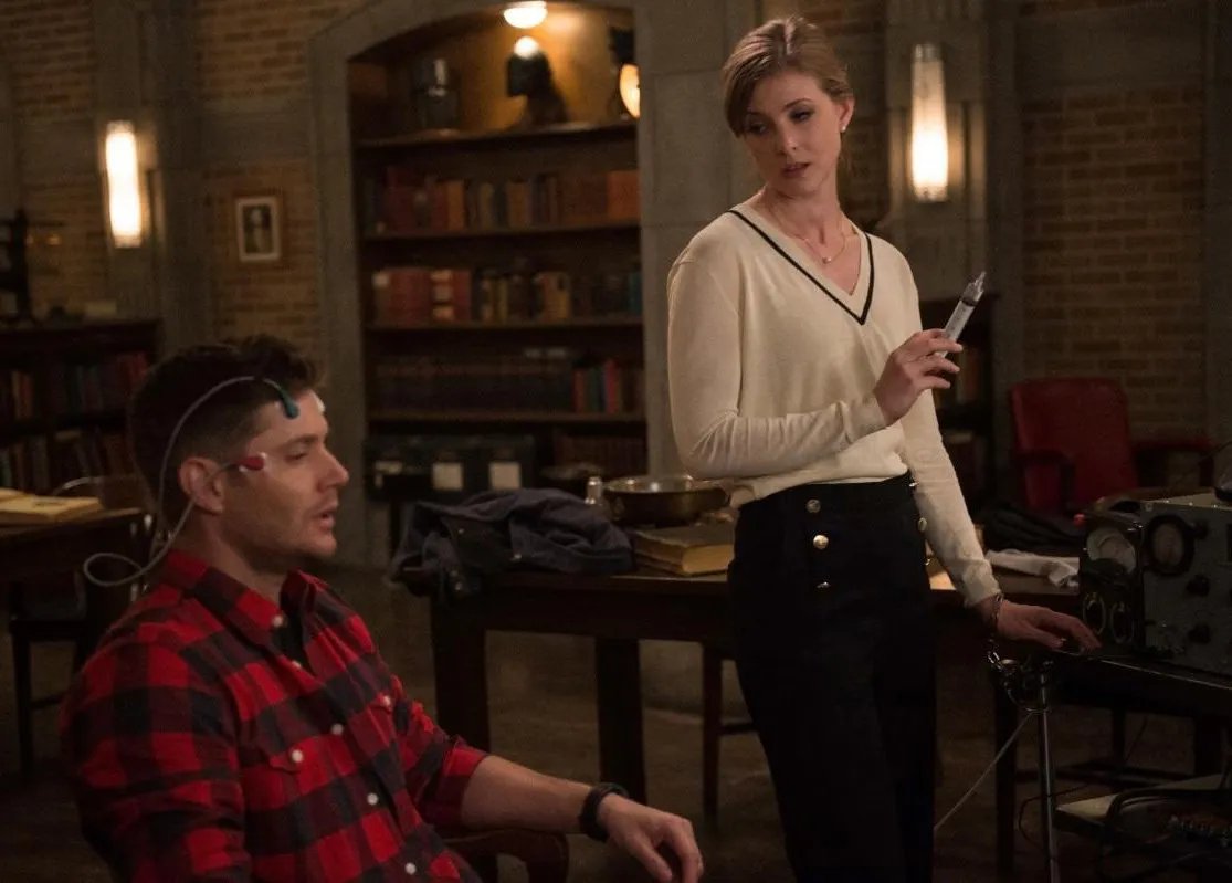 Dean unter Strom in „Supernatural“