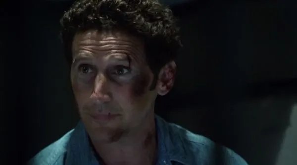 Poseidon (Mark Feuerstein) ahnt noch nichts von T-Bags (Robert Knepper) Rache...