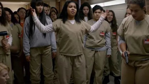 Maria (Jessica Pimentel) übernimmt das Kommando.