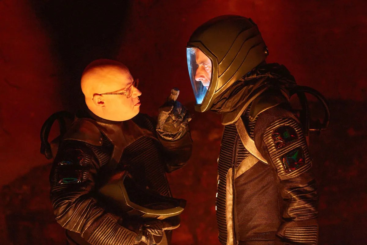 Peter Capaldi und Matt Lucas in „Doctor Who“