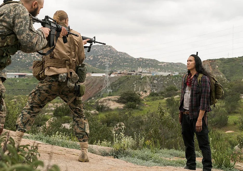 Szenenfoto aus der „Fear the Walking Dead“-Episode „Burning in Water, Drowning in Flame“
