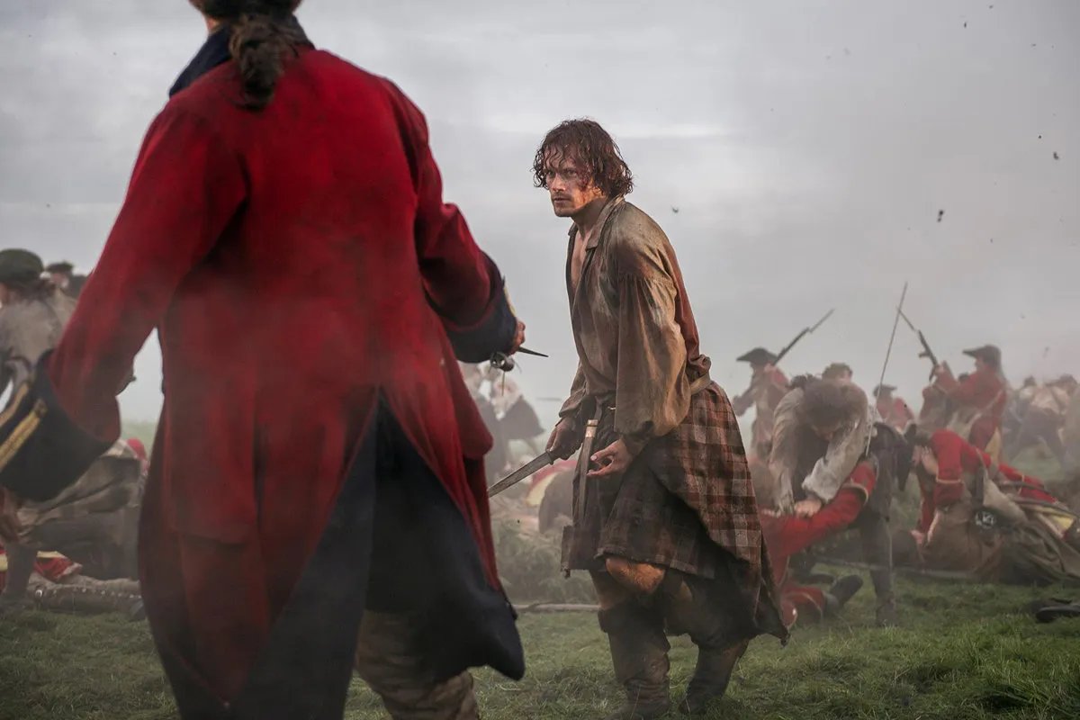 Jamie in „Outlander“