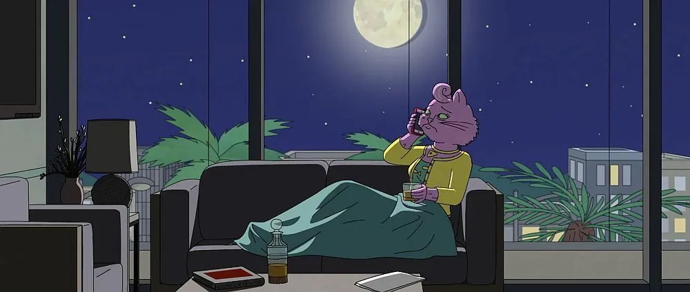 Princess Carolyn verkraftet den Verlust ihres ungeborenen Kindes in „Bojack Horseman“.
