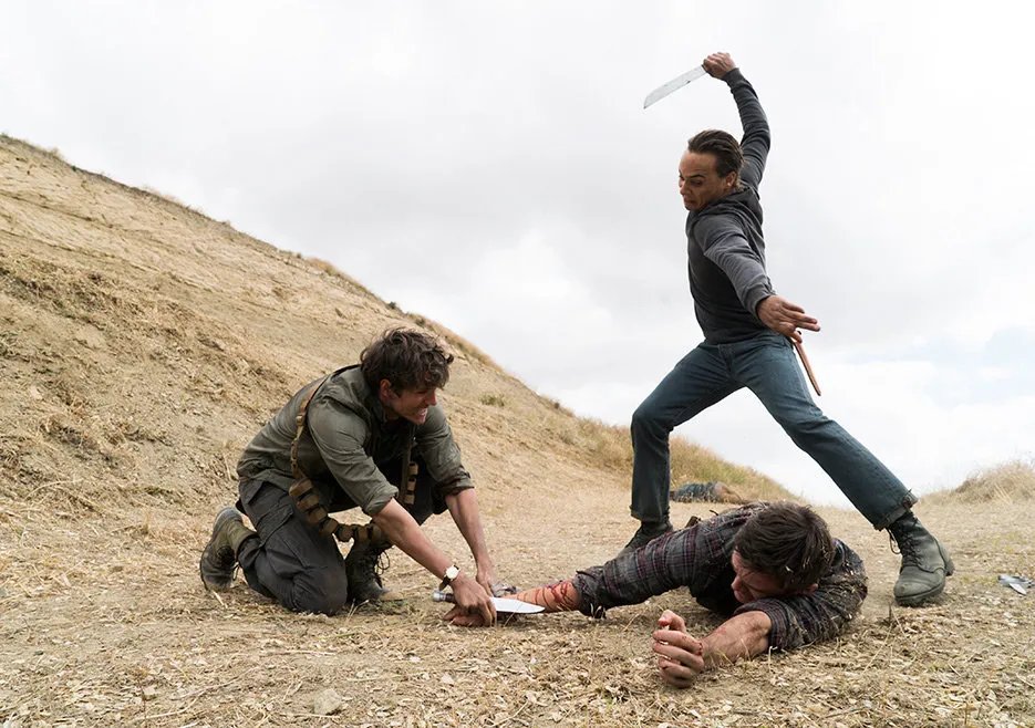 Szenenfoto aus der „Fear the Walking Dead“-Episode „Brother%26#039,s Keeper“ /
