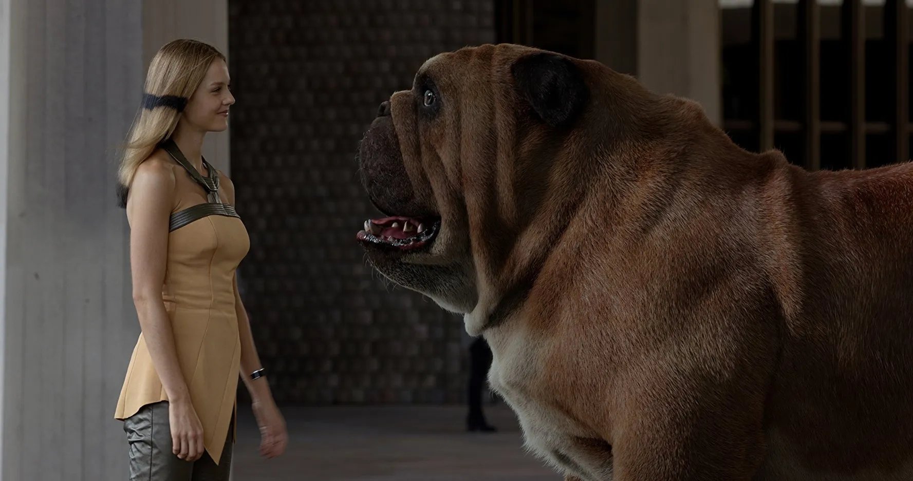 Crystalt und Lockjaw in „Marvel%26#039,s Inhumans“