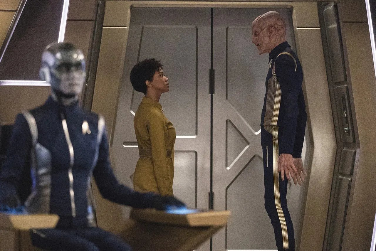 Sonequa Martin und Doug Jones „Star Trek: Discovery“