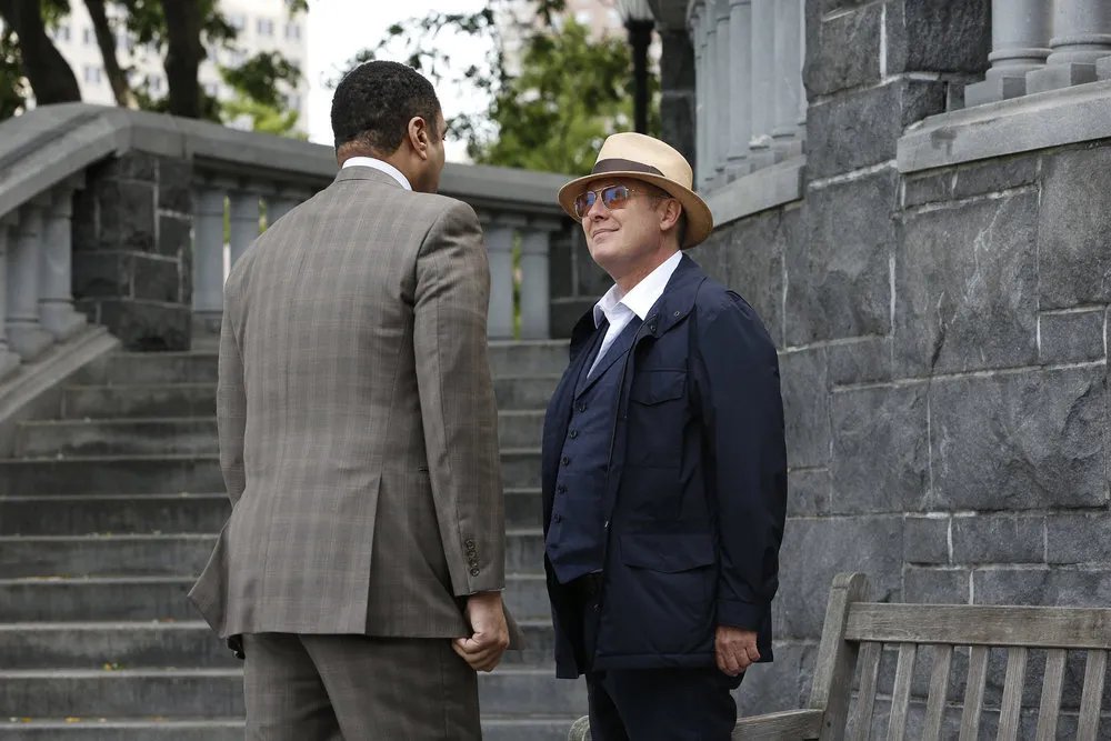 James Spader und Harry Lennix in âThe Blacklistâ