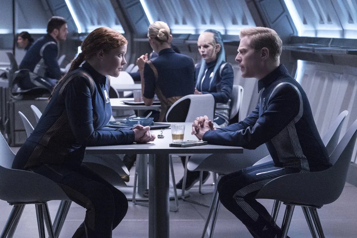 Anthony Rapp und Mary Wiseman in âStar Trek Discoveryâ