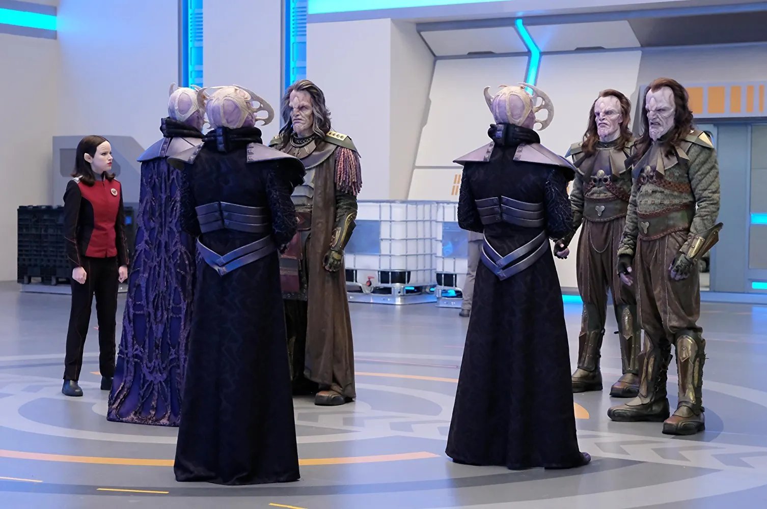 Verhandlungen in „The Orville“ /