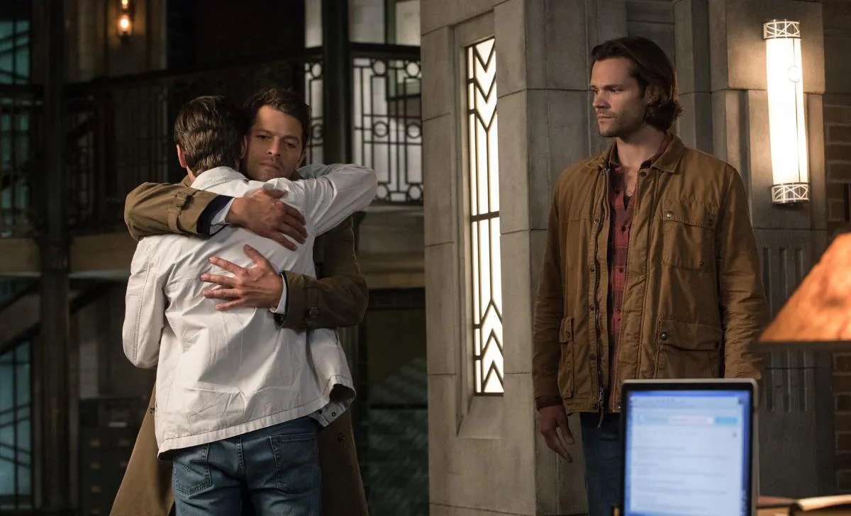 Castiel, Jack und Sam in „Supernatural“