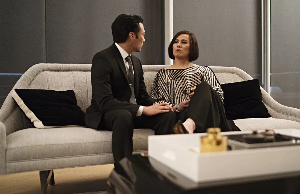 Grant Chang und BD Wong in „Mr. Robot“