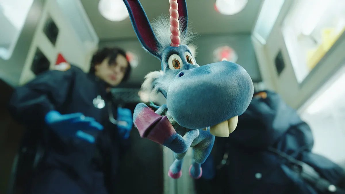 Szenenfoto aus der Pilotepisode von „Happy!“
