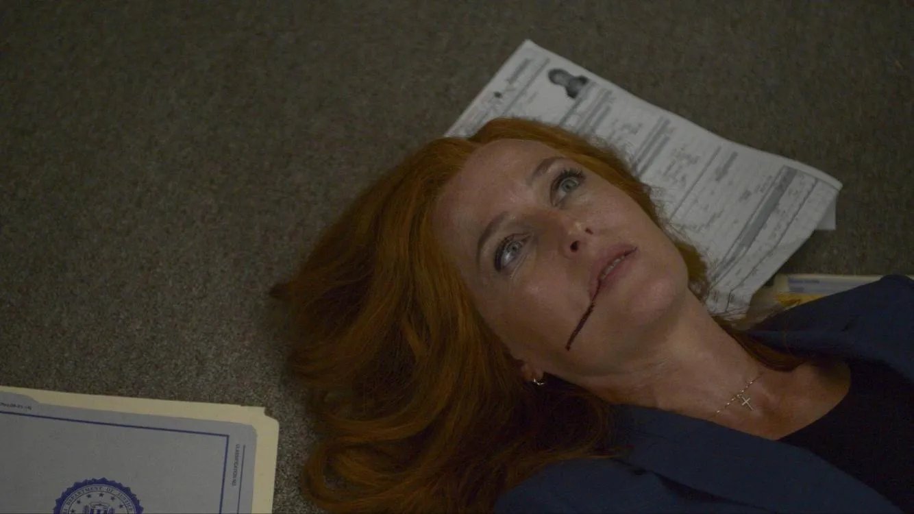 Gillian Anderson in „The X-Files“