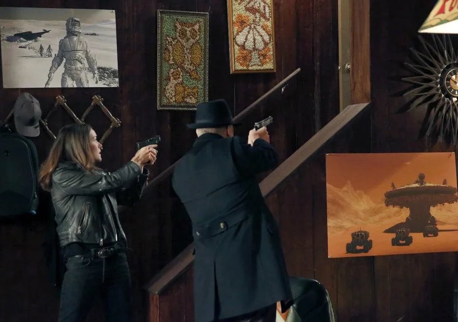 James Spader und Megan Boone in âThe Blacklistâ